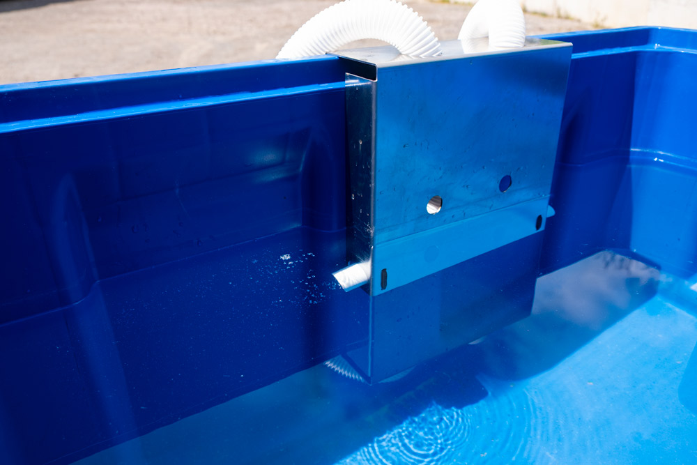 Pumpe mit Filter, Solar-Panel und Halterung (Komplettset) – Bild 4